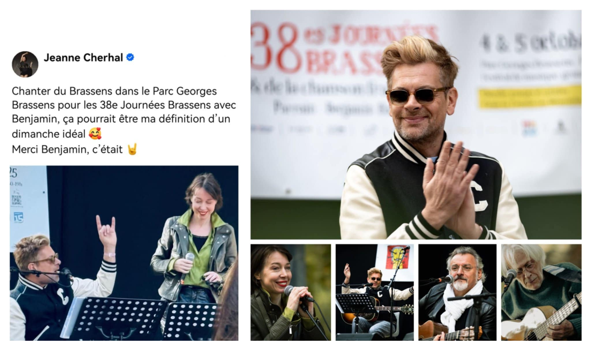 38es Journées Brassens - Parrain : Benjamin Biolay - Organisation : Gaëlle Heudebran & Philippe Poustis