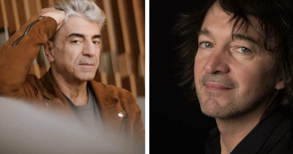 Cali, parrain & Didier Varrod, président d'honneur des 39es Journées Brassens
